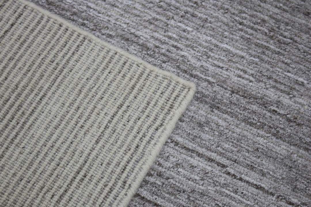 Area Rug | Natural Wool & Bamboo Silk Handloom Rug | 7mm