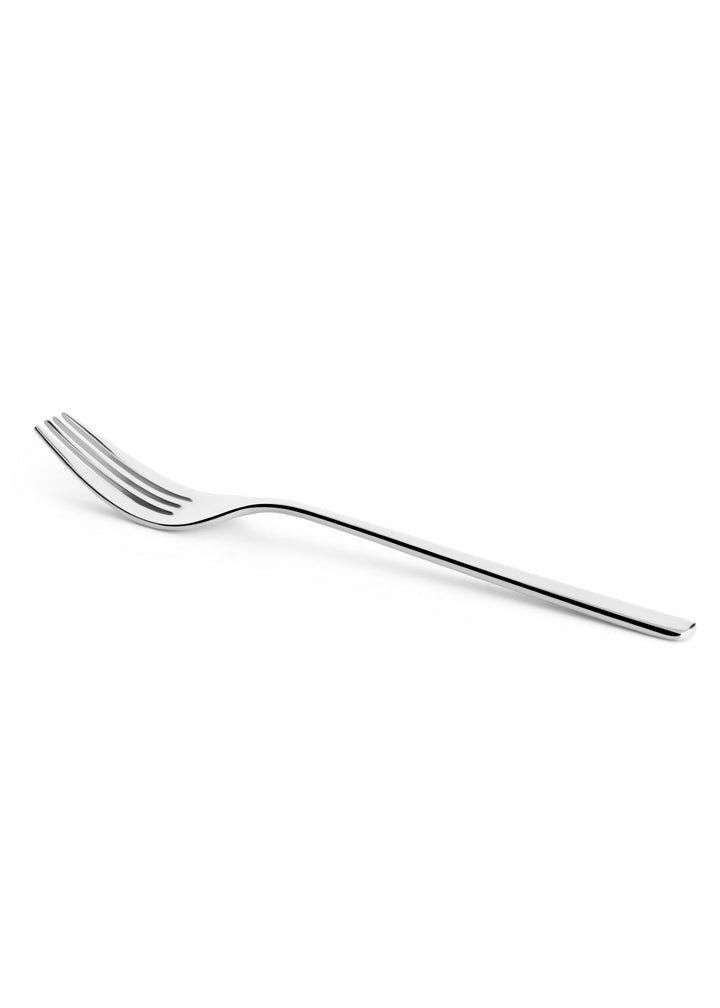 Stainless Steel Cake Fork | 6.2", Silver, Set of 12