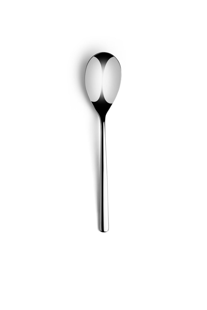 Stainless Steel Dessert Spoon Set | Silver, 7.6", 12 Pcs