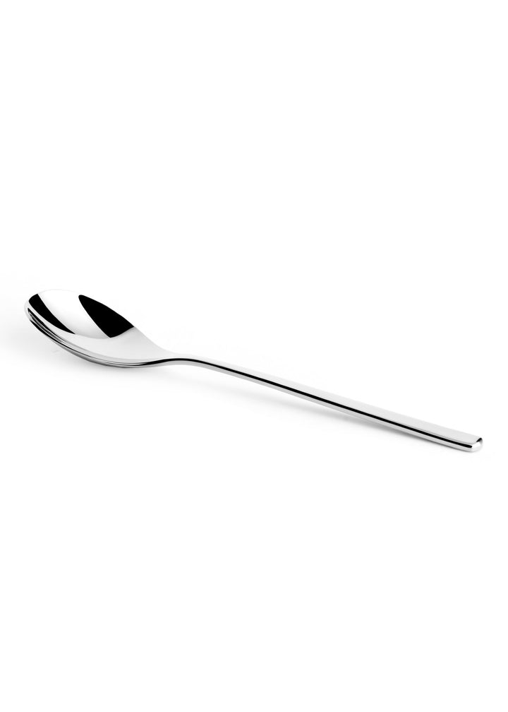 Stainless Steel Dessert Spoon Set | Silver, 7.6", 12 Pcs