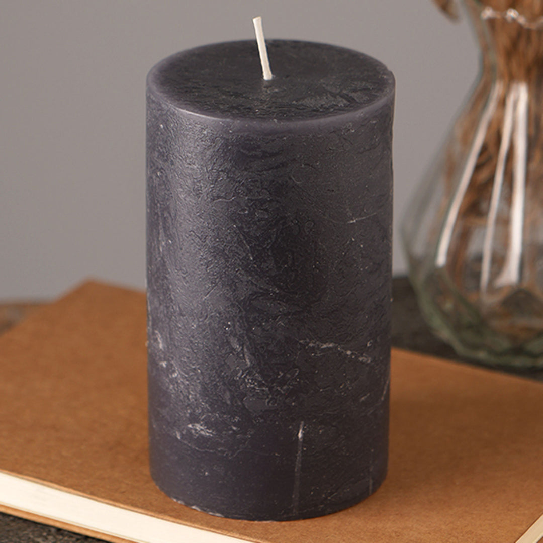 Rustic Pillar Candle