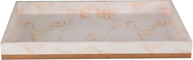 Resin Amenity Tray For Home & Bathroom Accessories | White