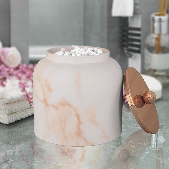 Resin Container, Perfect For Home & Bathroom Accessories