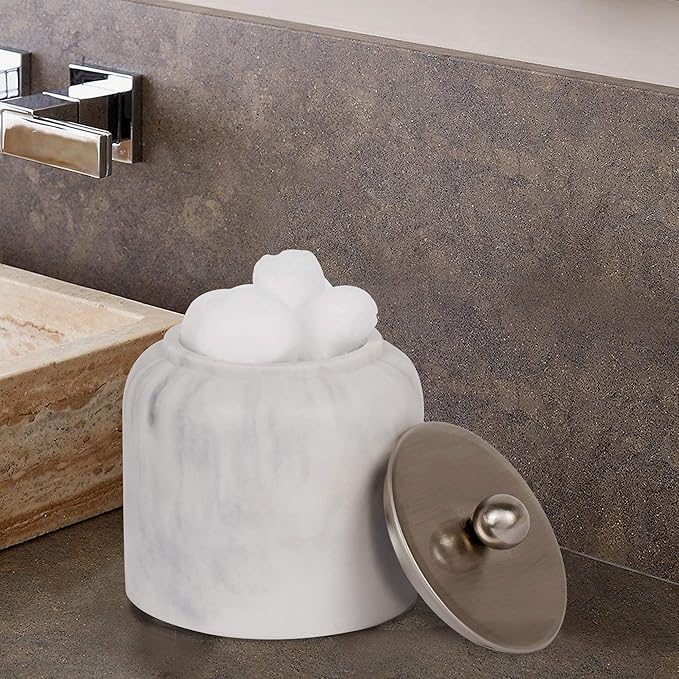 Resin Container, Perfect For Home & Bathroom Accessories