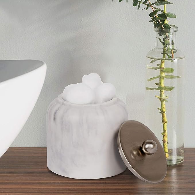 Resin Container, Perfect For Home & Bathroom Accessories