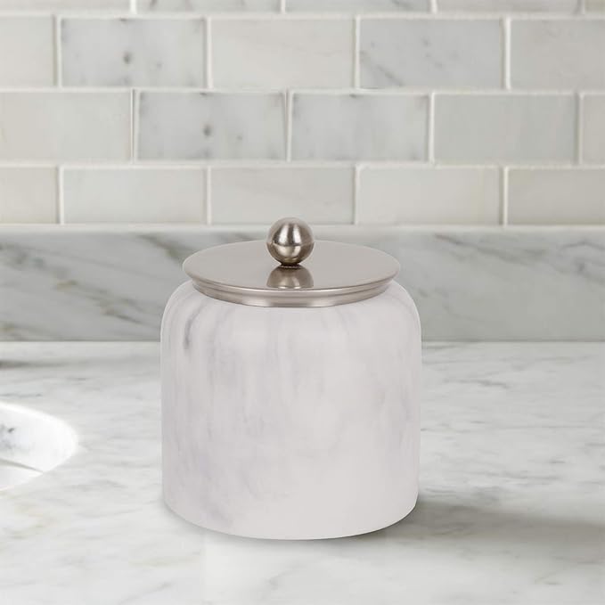 Resin Container, Perfect For Home & Bathroom Accessories