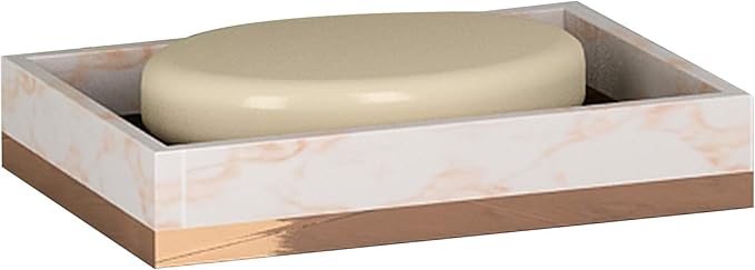 Soap Dish for Bathroom Counter,Shower & Kitchen | Resin/Copper