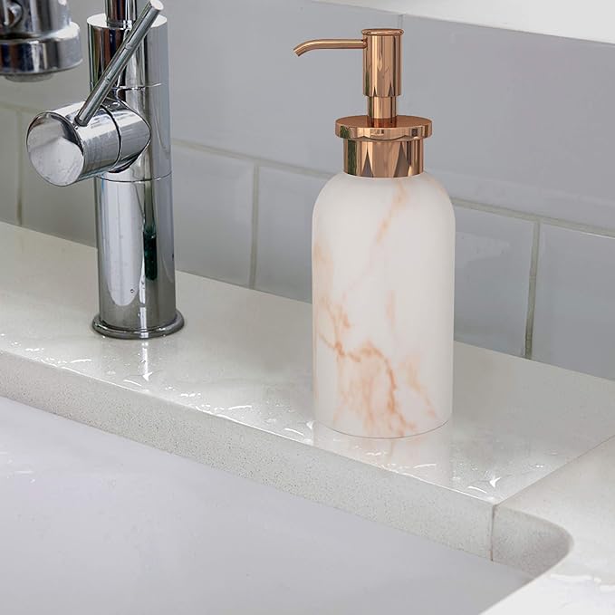 Lotion Dispenser, Copper Finish, Perfect For Home & Bathroom Accessories