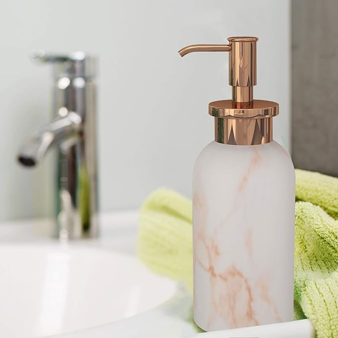 Lotion Dispenser, Copper Finish, Perfect For Home & Bathroom Accessories