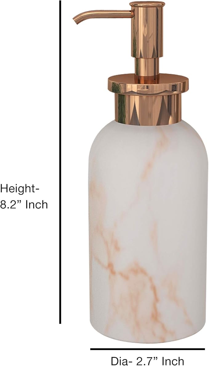 Lotion Dispenser, Copper Finish, Perfect For Home & Bathroom Accessories