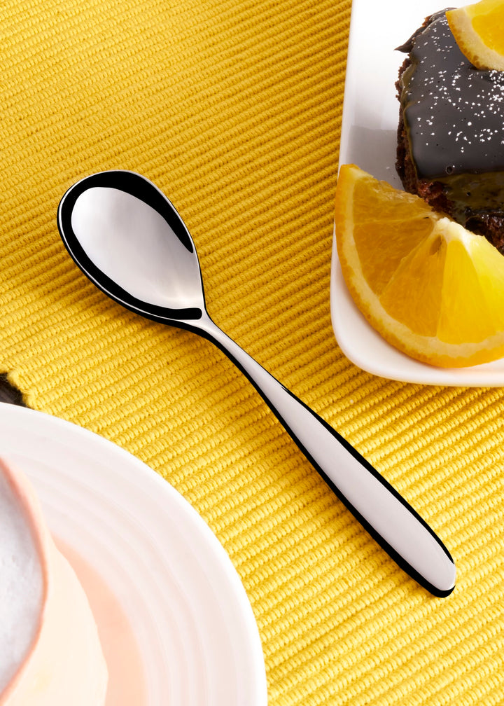 Stainless Steel Mocca Spoon | 4.6", Silver, Pack of 12
