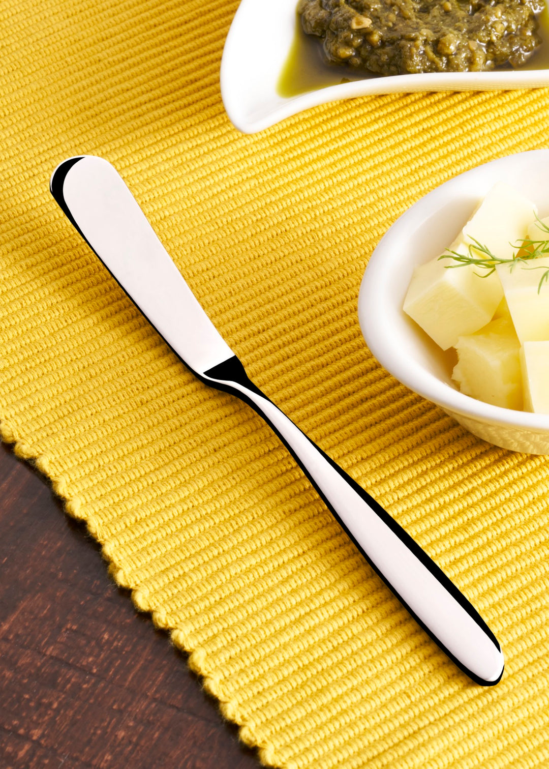 Stainless Steel Butter Spreader | 6.6", Silver, Pack of 12