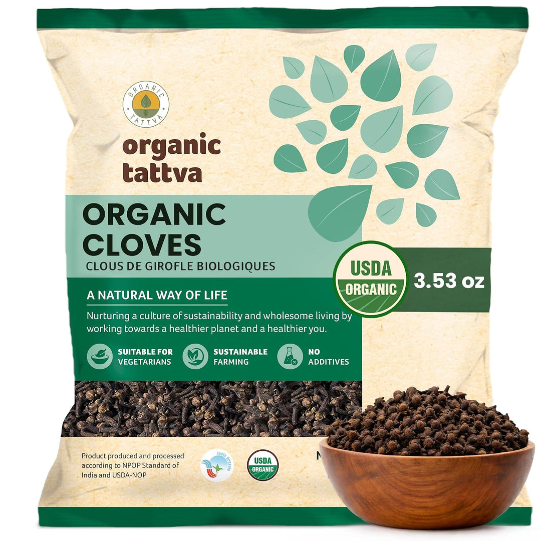 Organic Cloves 3.53 oz Pack of 24