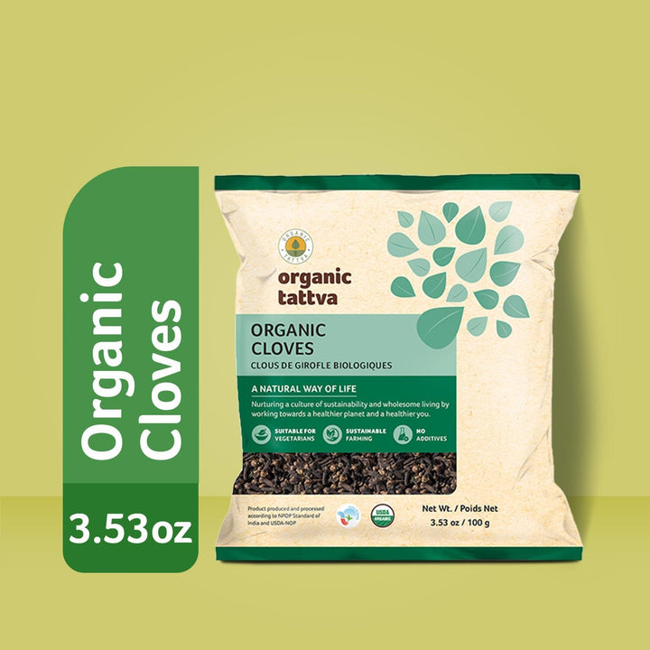 Organic Cloves 3.53 oz Pack of 24