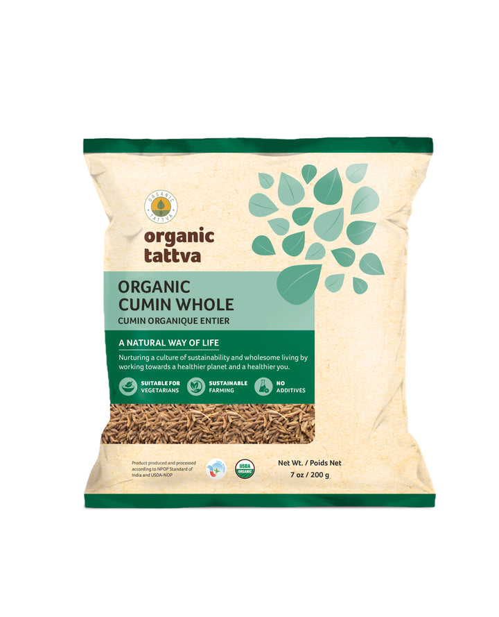 Organic Cumin Seeds 7 oz Pack of 5