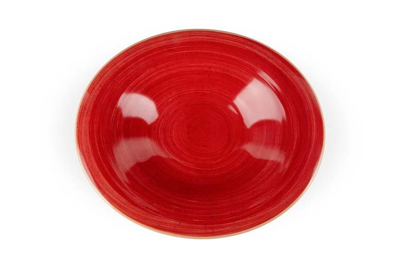 Porcelain Bowl | Artisan Non Stackable Wide Rim Bowl, 18.6oz