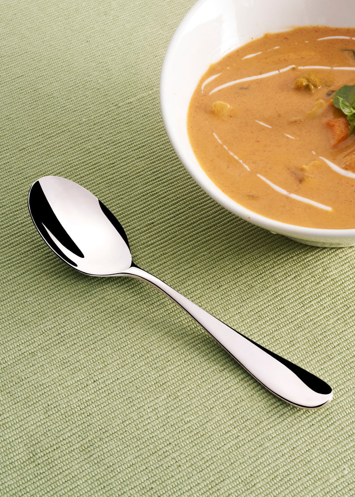 Stainless Steel Tea Spoon | 6.14", Silver, Pack of 12
