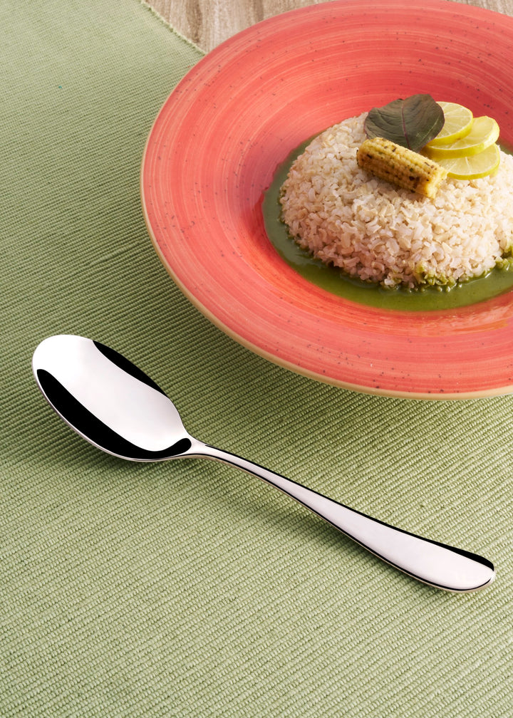 Stainless Steel Mocca Spoon | 4.5", Silver, Pack of 12