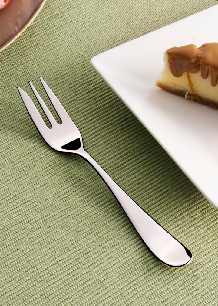 Stainless Steel Cake Fork | 6.1", Silver, Set of 12