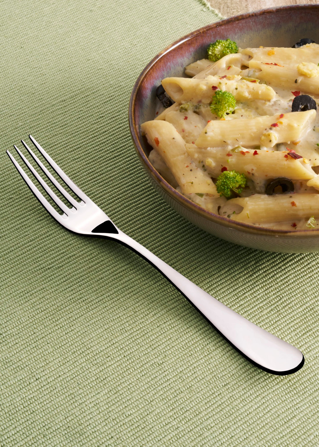 Stainless Steel Salad/Dessert Fork | 7.5", Silver-12 Pcs