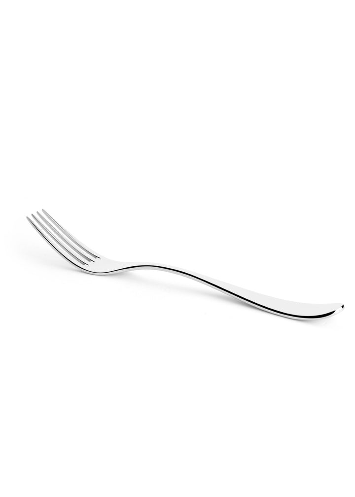 Stainless Steel Salad/Dessert Fork | 7.5", Silver-12 Pcs