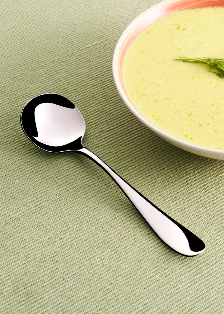 Stainless Steel Soup Spoon | 7.1", Silver, Set of 12
