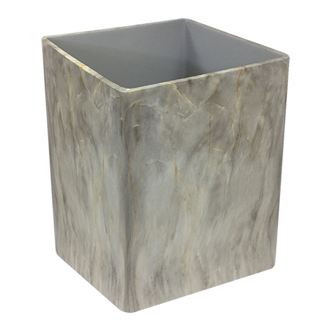 Marble Wastebasket, 7Qt