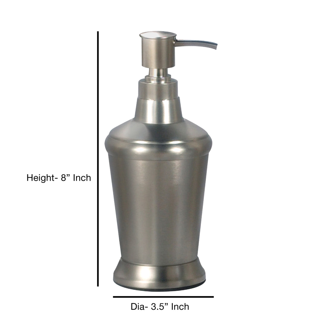 Stainless Steel Soap Dispensor, Lotion Pump, Brushed Stainless