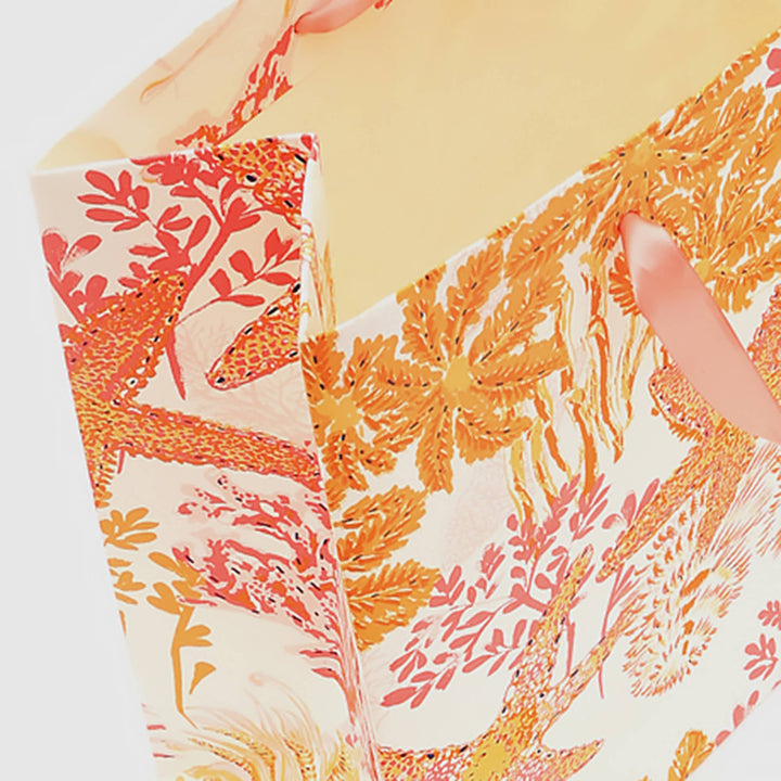 Gift Bag | Handmade Paper Jumbo Bag | Large Eco-Friendly Gift Bags for Special Occasions | Set of 5