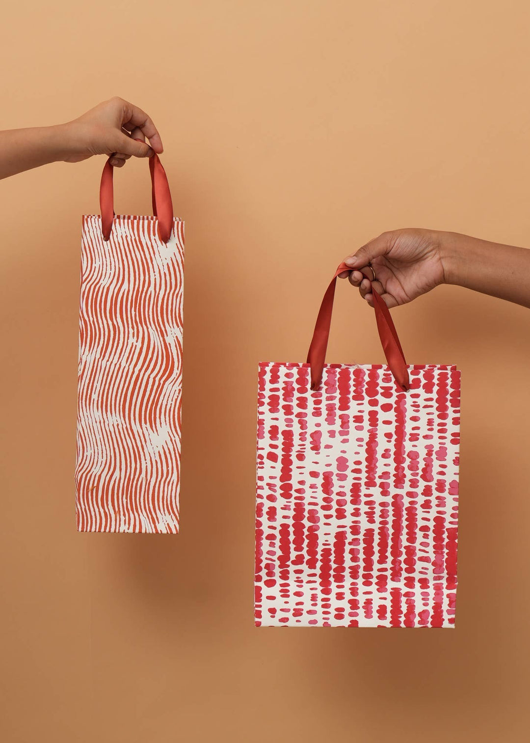 Gift Bag | Handmade Paper Bag | Eco-Friendly Gift Bags for Special Occasions | Pack of 5