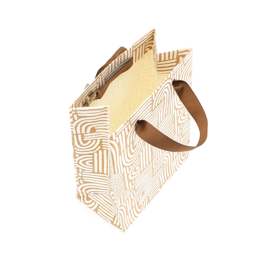 Gift Bag | Handmade Paper Gift Bag | Eco Friendly Reusable Present & Shopping Bags | Set of 5