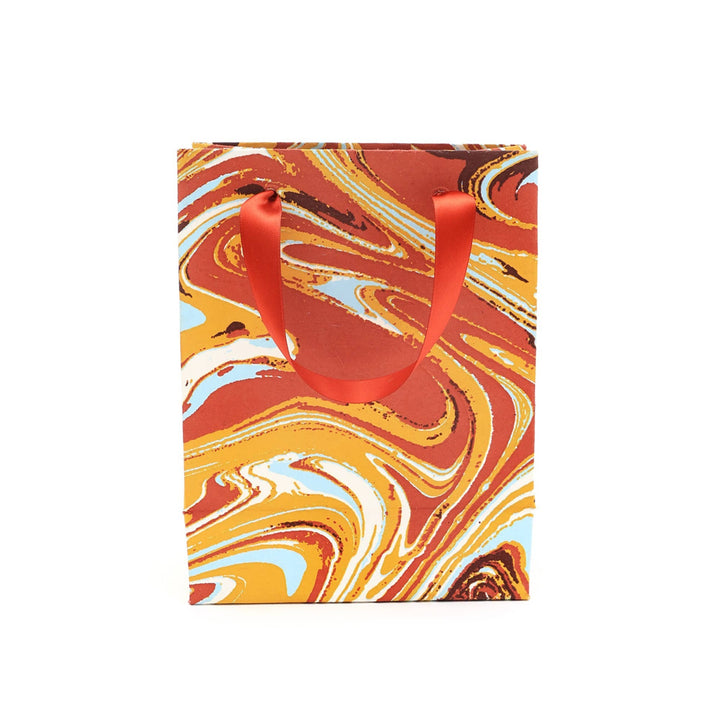 Gift Bags | Handmade Paper Gift Bags | Eco Friendly Reusable Shopping & Gift Packing Bags | Set of 5