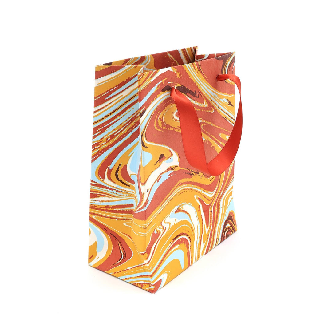 Gift Bags | Handmade Paper Gift Bags | Eco Friendly Reusable Shopping & Gift Packing Bags | Set of 5