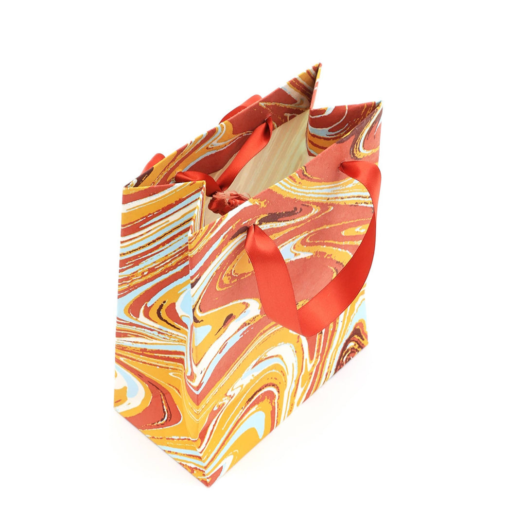 Gift Bags | Handmade Paper Gift Bags | Eco Friendly Reusable Shopping & Gift Packing Bags | Set of 5