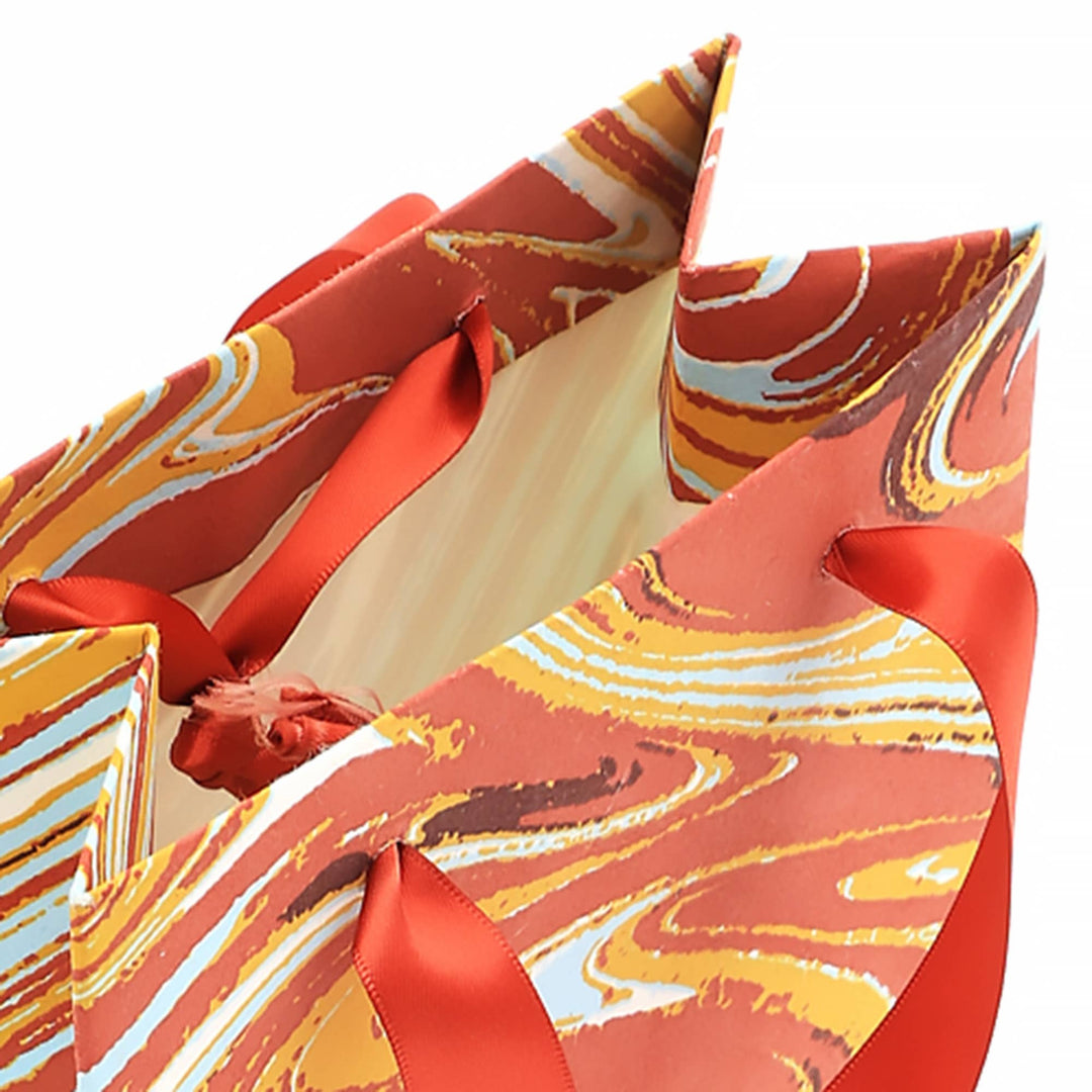 Gift Bags | Handmade Paper Gift Bags | Eco Friendly Reusable Shopping & Gift Packing Bags | Set of 5