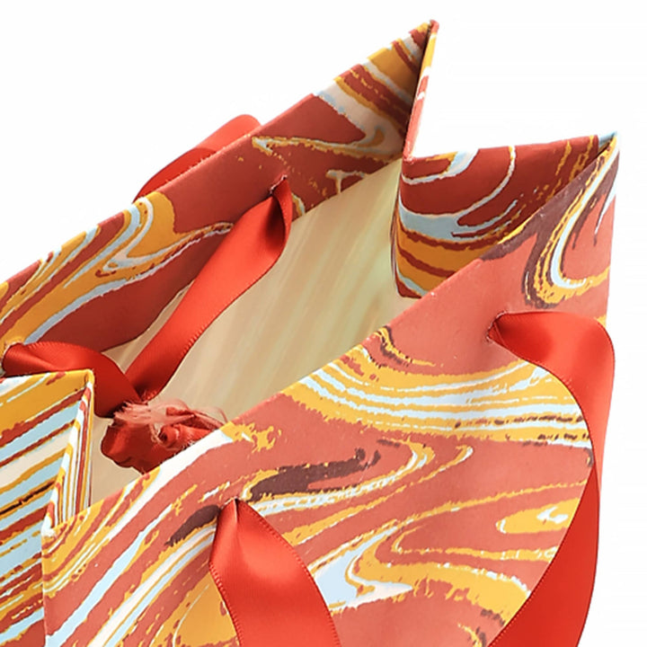 Gift Bags | Handmade Paper Gift Bags | Eco Friendly Reusable Shopping & Gift Packing Bags | Set of 5