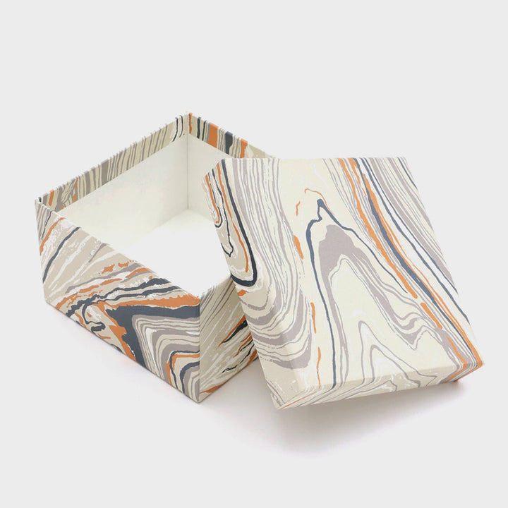 Christmas Gift Box | Handmade Paper Gift Box | Eco Friendly Holiday Gift Packaging Boxes | Set of 2