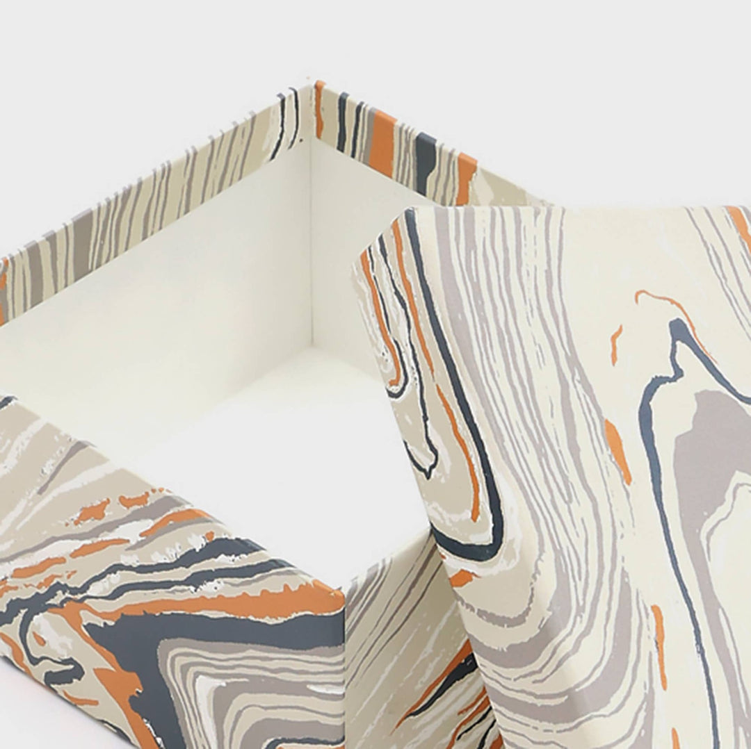 Christmas Gift Box | Handmade Paper Gift Box | Eco Friendly Holiday Gift Packaging Boxes | Set of 2