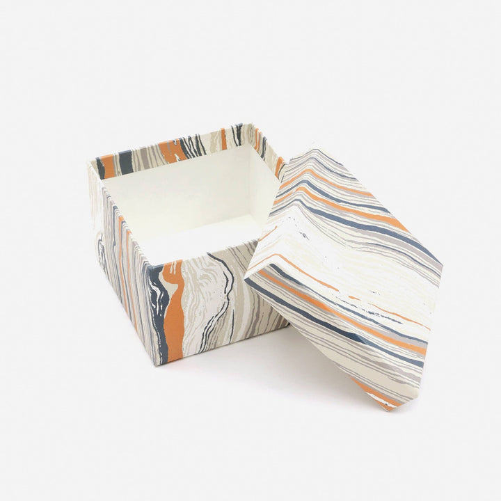 Christmas Gift Box | Handmade Paper Gift Box | Eco Friendly Holiday Gift Packaging Boxes | Set of 2