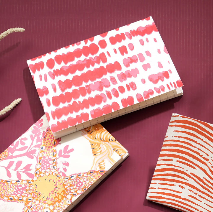Notebooks | Handmade Paper Notebooks | Sustainable Journals for Daily Writing and Notes | Set of 5