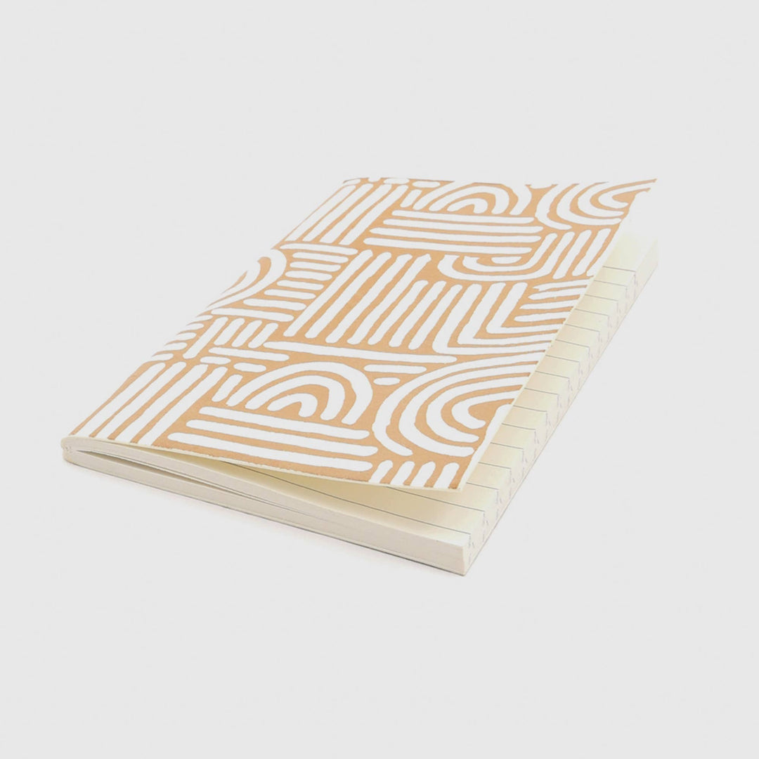 Notebooks | Handmade Paper Notebooks | Eco-Friendly Journals for Writing and Stationery| Set of 5