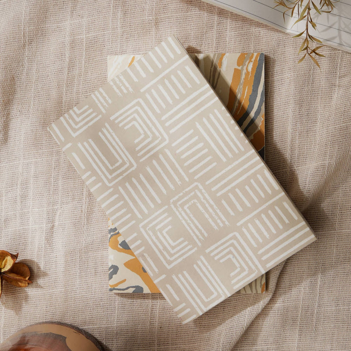 Notebooks | Handmade Paper Notebooks | Eco-Conscious Journals for Creative Writing | Set of 5