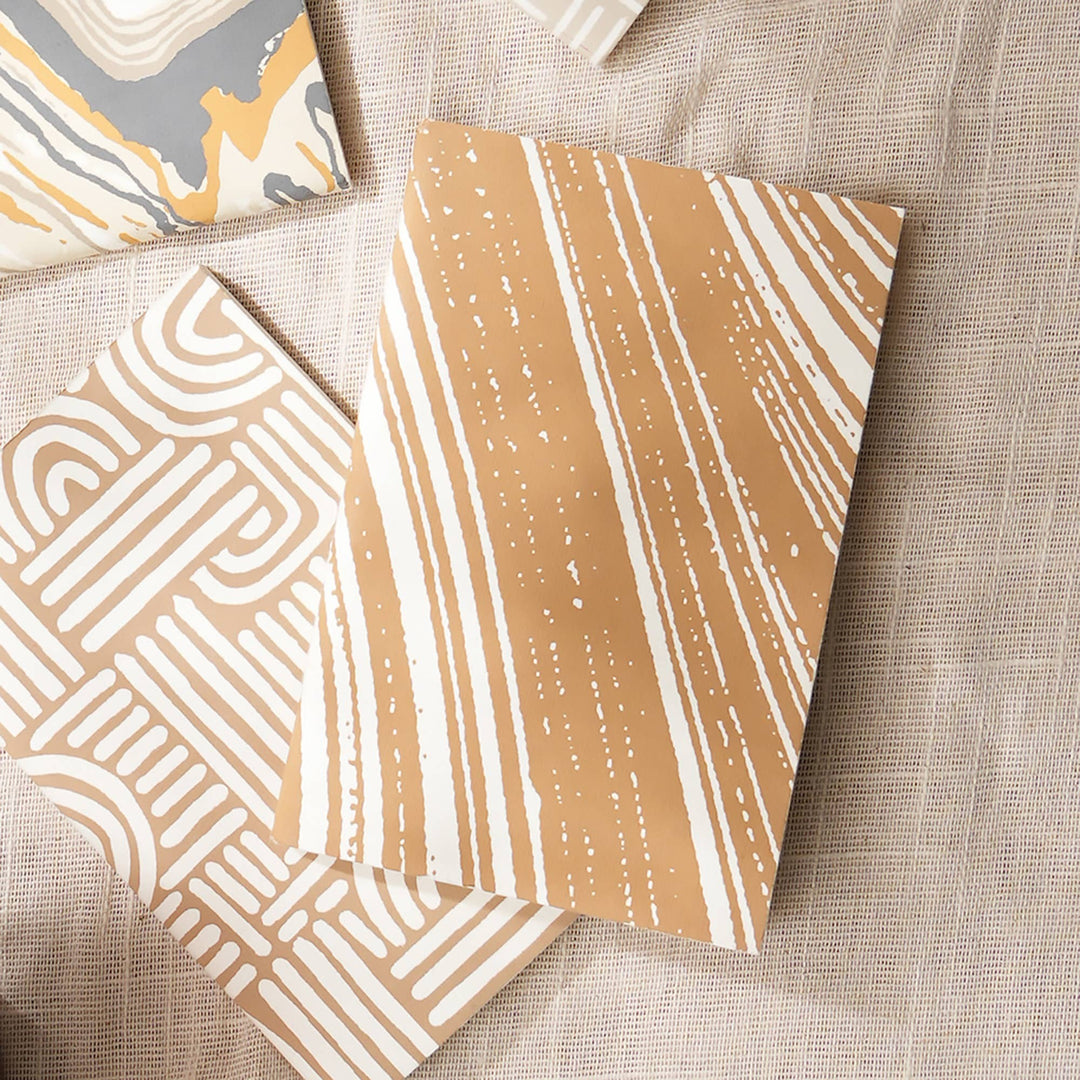 Notebooks | Handmade Paper Notebooks | Eco-Friendly Journals for Writing and Stationery | Set of 5