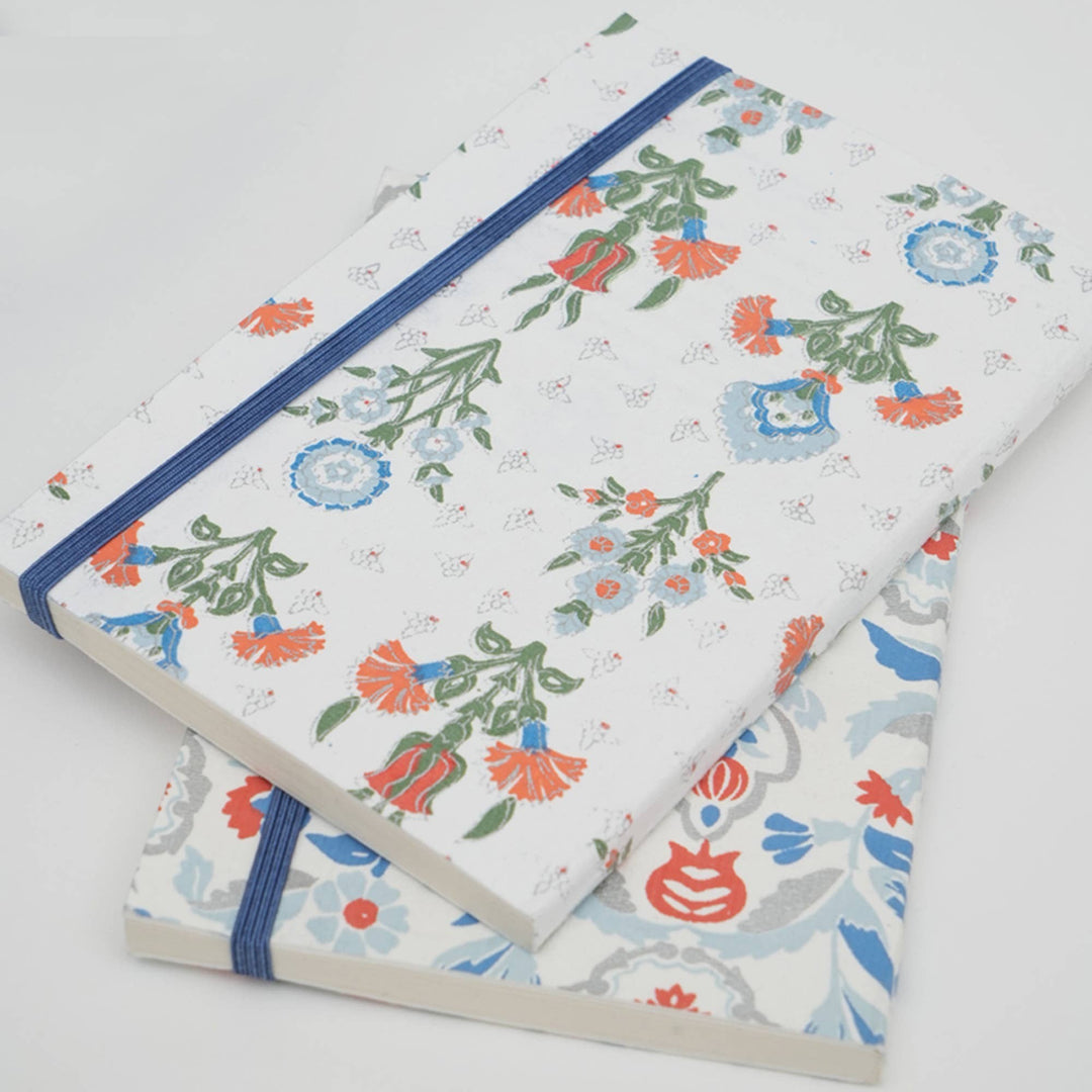 Notebook | Handmade Eco-Friendly Paper Notebooks | Recycled Journals for School & Office | Set of 6