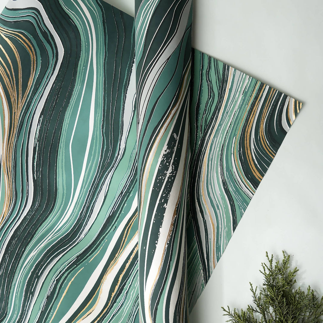 Holiday Wrapping Paper | Gift Wrapping Paper | Festive Paper for Christmas and Special Occasions | Set of 5