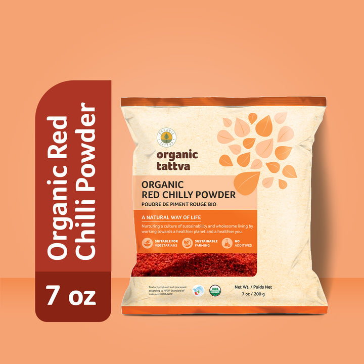 Organic Red Chilly Powder 7 oz Pack of 24