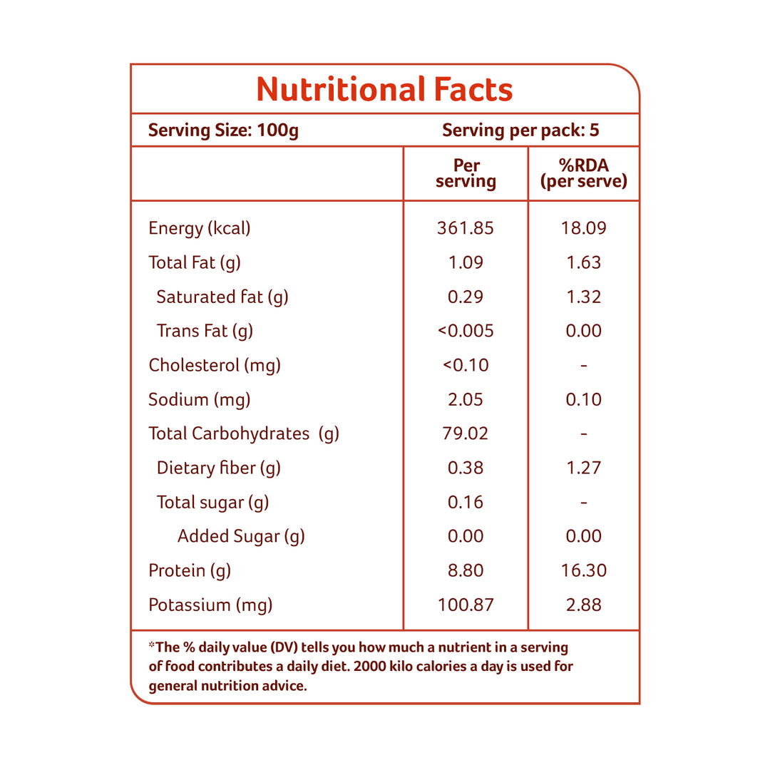 Organic Rice Flour 4 lbs Pack of 6