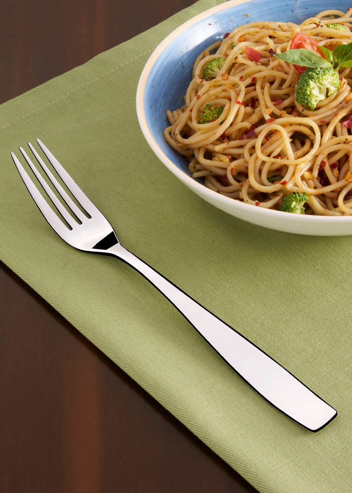 Stainless Steel Dinner Fork | 8.3", Silver, Set of 12
