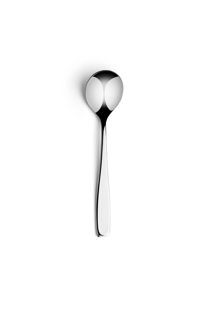 Stainless Steel Soup Spoon Set of 12, 7", Silver