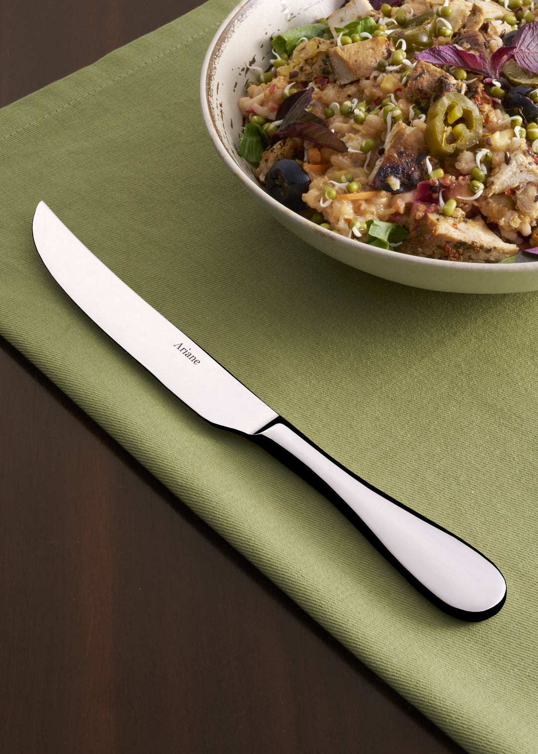 Steak Knife  | Stainless Steel, Medium Weight | Pack of 12 Pcs